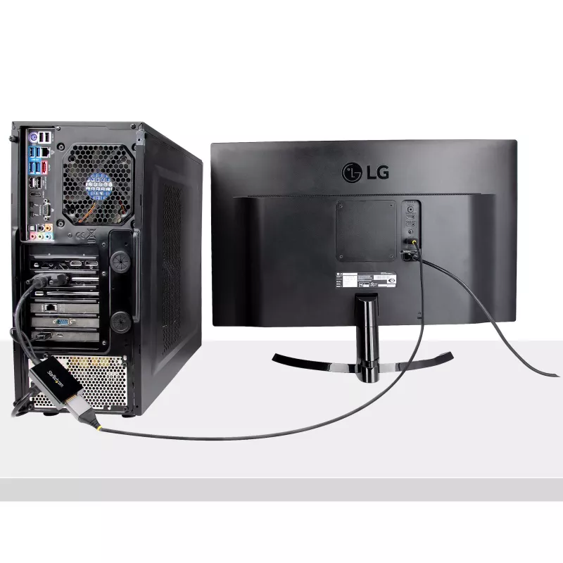StarTech.com DVI-zu-DisplayPort-Adapter – USB-Stromversorgung – 1920 x 1200 – DVI-zu-DisplayPort-Konverter – Videoadapter – DVI-D auf DP