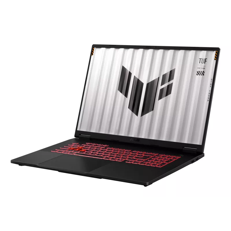 ASUS TUF Gaming A18 FA808UH-S8021 AMD Ryzen™ 7 260 Laptop 45,7 cm (18 Zoll) WUXGA 16 GB DDR5-SDRAM 512 GB SSD NVIDIA® GeForce RTX™ 5050 Wi-Fi 6E (802.11ax) Schwarz, Grau