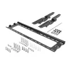 StarTech.com Flachbild-TV-Wandhalterung – neigbar, 81,3 cm (32 Zoll), 190,5 cm (75 Zoll), 75 x 75 mm, 600 x 400 mm, -15 – 15°, Schwarz