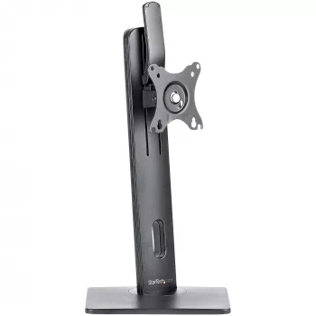 StarTech.com Freistehender Einzelmonitor-Monitorhalter – Höhenverstellbarer Monitorständer – Für VESA-Monitore bis zu 32 Zoll (7 kg) – Ergonomischer Monitorständer für den Schreibtisch – Neig-/Schwenk-/Rotierbar
