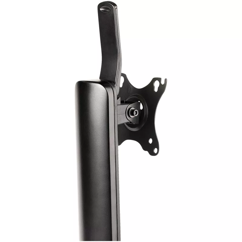 StarTech.com Freistehender Einzelmonitor-Monitorhalter – Höhenverstellbarer Monitorständer – Für VESA-Monitore bis zu 32 Zoll (7 kg) – Ergonomischer Monitorständer für den Schreibtisch – Neig-/Schwenk-/Rotierbar