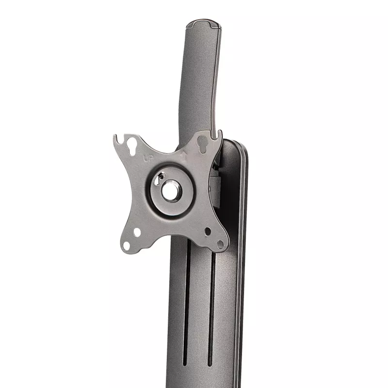StarTech.com Freistehender Einzelmonitor-Monitorhalter – Höhenverstellbarer Monitorständer – Für VESA-Monitore bis zu 32 Zoll (7 kg) – Ergonomischer Monitorständer für den Schreibtisch – Neig-/Schwenk-/Rotierbar