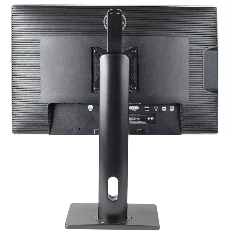 StarTech.com Freistehender Einzelmonitor-Monitorhalter – Höhenverstellbarer Monitorständer – Für VESA-Monitore bis zu 32 Zoll (7 kg) – Ergonomischer Monitorständer für den Schreibtisch – Neig-/Schwenk-/Rotierbar