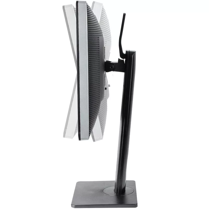 StarTech.com Freistehender Einzelmonitor-Monitorhalter – Höhenverstellbarer Monitorständer – Für VESA-Monitore bis zu 32 Zoll (7 kg) – Ergonomischer Monitorständer für den Schreibtisch – Neig-/Schwenk-/Rotierbar