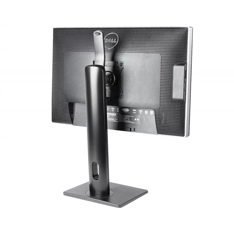 StarTech.com Freistehender Einzelmonitor-Monitorhalter – Höhenverstellbarer Monitorständer – Für VESA-Monitore bis zu 32 Zoll (7 kg) – Ergonomischer Monitorständer für den Schreibtisch – Neig-/Schwenk-/Rotierbar
