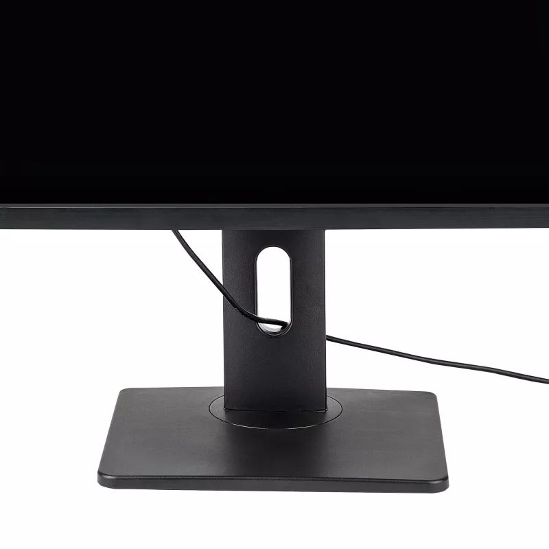 StarTech.com Freistehender Einzelmonitor-Monitorhalter – Höhenverstellbarer Monitorständer – Für VESA-Monitore bis zu 32 Zoll (7 kg) – Ergonomischer Monitorständer für den Schreibtisch – Neig-/Schwenk-/Rotierbar