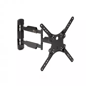 StarTech.com Vollbewegliche TV-Wandhalterung – für 32-55 Zoll (77 lb/35 kg) VESA-Displays – flaches Universal-Wandhalterungssystem für Flachbildfernseher – robuste, verstellbare neig-/schwenkbare Gelenkarmhalterung
