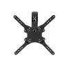 StarTech.com Vollbewegliche TV-Wandhalterung – für 32-55 Zoll (77 lb/35 kg) VESA-Displays – flaches Universal-Wandhalterungssystem für Flachbildfernseher – robuste, verstellbare neig-/schwenkbare Gelenkarmhalterung