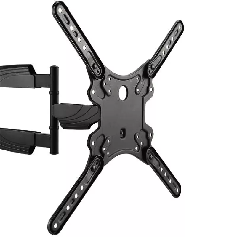StarTech.com Vollbewegliche TV-Wandhalterung – für 32-55 Zoll (77 lb/35 kg) VESA-Displays – flaches Universal-Wandhalterungssystem für Flachbildfernseher – robuste, verstellbare neig-/schwenkbare Gelenkarmhalterung