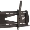 StarTech.com Low-Profile TV-Wandhalterung – neigbar, 190,5 cm (75 Zoll), 300 x 200 mm, 800 x 400 mm, -5 - 10°, Stahl, Schwarz