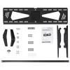 StarTech.com Low-Profile TV-Wandhalterung – neigbar, 190,5 cm (75 Zoll), 300 x 200 mm, 800 x 400 mm, -5 - 10°, Stahl, Schwarz
