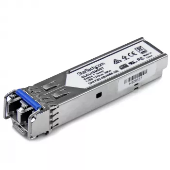 StarTech.com Cisco GLC-LH-SMD kompatibles SFP-Transceivermodul – 1000BASE-LX/LH~Cisco GLC-LH-SMD kompatibles SFP-Modul – 1000BASE-LX/LH – 1GbE Singlemode-Faser SMF Optischer Transceiver – 1GE Gigabit Ethernet SFP – LC 10 km – 1310 nm – DDM Cisco Firepower, ASR920, IE2000