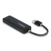 StarTech.com 4-Port USB-A Hub, 5Gbit/s, Bus-Powered, kompakter Reise-Mini-USB-Hub, Multi-Port USB 3.0 Splitter, tragbarer USB-Hub, Überstromschutz (OCP)