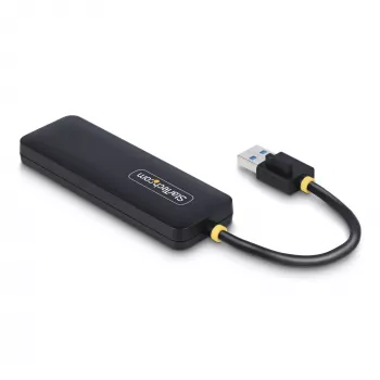 StarTech.com 4-Port USB-A Hub, 5Gbit/s, Bus-Powered, kompakter Reise-Mini-USB-Hub, Multi-Port USB 3.0 Splitter, tragbarer USB-Hub, Überstromschutz (OCP)