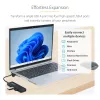 StarTech.com 4-Port USB-A Hub, 5Gbit/s, Bus-Powered, kompakter Reise-Mini-USB-Hub, Multi-Port USB 3.0 Splitter, tragbarer USB-Hub, Überstromschutz (OCP)