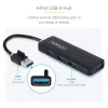 StarTech.com 4-Port USB-A Hub, 5Gbit/s, Bus-Powered, kompakter Reise-Mini-USB-Hub, Multi-Port USB 3.0 Splitter, tragbarer USB-Hub, Überstromschutz (OCP)