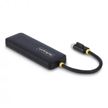 StarTech.com 4-Port USB-C-Hub, 5 Gbit/s, USB-C auf 4x USB-A, busgespeist, kleiner Reise-Mini-Hub, Multi-Port USB 3.0 Splitter, tragbarer Hub, Überstromschutz