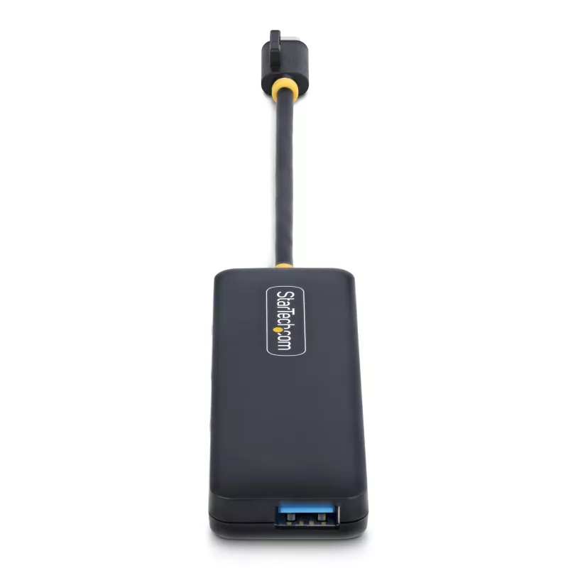 StarTech.com 4-Port USB-C-Hub, 5 Gbit/s, USB-C auf 4x USB-A, busgespeist, kleiner Reise-Mini-Hub, Multi-Port USB 3.0 Splitter, tragbarer Hub, Überstromschutz