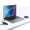 StarTech.com 4-Port USB-C-Hub, 5 Gbit/s, USB-C auf 4x USB-A, busgespeist, kleiner Reise-Mini-Hub, Multi-Port USB 3.0 Splitter, tragbarer Hub, Überstromschutz