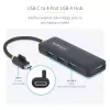 StarTech.com 4-Port USB-C-Hub, 5 Gbit/s, USB-C auf 4x USB-A, busgespeist, kleiner Reise-Mini-Hub, Multi-Port USB 3.0 Splitter, tragbarer Hub, Überstromschutz