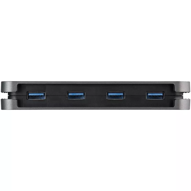 StarTech.com 4 Port USB 3.0 Hub - USB-A auf 4x USB-A - SuperSpeed 5Gbps tragbarer USB 3.1 Gen 1 Typ-A Hub - USB-Bus-powered - Laptop/Desktop USB Hub mit langem Kabel 28 cm & Kabelmanagement~4 Port USB 3.0 Hub - USB-A auf 4x USB-A - SuperSpeed 5Gbps tragbarer USB 3.2 Gen 1 Typ-A Hub - USB-Bus-powered - Laptop/Desktop USB Hub mit langem Kabel 28 cm & Kabelmanagement