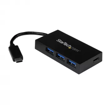 StarTech.com 4-Port USB-C Hub - USB-C auf 1x USB-C und 3x USB-A - USB 3.0 Hub~4-Port USB-C Hub - USB-C auf 1x USB-C und 3x USB-A - USB 3.0 Hub - 5Gbit/s