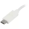 StarTech.com 4 Port USB-C-Hub mit 1x USB-C- und 3x USB-A-Anschlüssen (SuperSpeed 5 Gbit/s) – USB-Bus-stromversorgt – tragbarer/Laptop-USB-3.0-Adapter-Hub – USB 3.2 Gen 1 Typ-C-Hub – Weiß~4 Port USB-C-Hub mit 1x USB-C- und 3x USB-A-Anschlüssen (SuperSpeed 5 Gbit/s) – USB-Bus-stromversorgt – tragbarer/Laptop-USB-3.0-Adapter-Hub – USB 3.2 Gen 1 Typ-C-Hub – Weiß