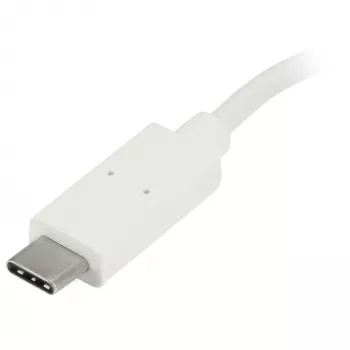 StarTech.com 4 Port USB-C-Hub mit 1x USB-C- und 3x USB-A-Anschlüssen (SuperSpeed 5 Gbit/s) – USB-Bus-stromversorgt – tragbarer/Laptop-USB-3.0-Adapter-Hub – USB 3.2 Gen 1 Typ-C-Hub – Weiß~4 Port USB-C-Hub mit 1x USB-C- und 3x USB-A-Anschlüssen (SuperSpeed 5 Gbit/s) – USB-Bus-stromversorgt – tragbarer/Laptop-USB-3.0-Adapter-Hub – USB 3.2 Gen 1 Typ-C-Hub – Weiß