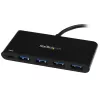 StarTech.com 4-Port-USB-C-Hub mit 4 USB-Typ-A-Anschlüssen (USB 3.0 SuperSpeed 5 Gbit/s) – 60 W Power-Delivery-Durchleitungsladung – USB 3.1 Gen 1/USB 3.2 Gen 1 Laptop-Hub-Adapter – MacBook, Dell~4-Port-USB-C-Hub mit 4 USB-Typ-A-Anschlüssen (USB 3.0 SuperSpeed 5 Gbit/s) – 60 W Power-Delivery-Durchleitungsladung – USB 3.2 Gen 1 Laptop-Hub-Adapter – MacBook, Dell