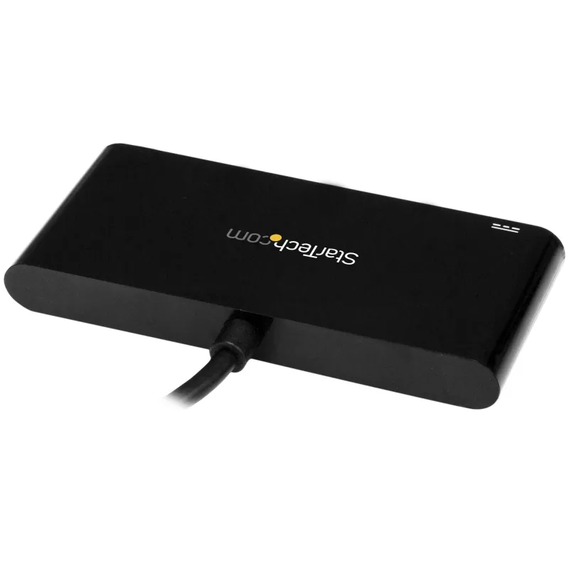 StarTech.com 4-Port-USB-C-Hub mit 4 USB-Typ-A-Anschlüssen (USB 3.0 SuperSpeed 5 Gbit/s) – 60 W Power-Delivery-Durchleitungsladung – USB 3.1 Gen 1/USB 3.2 Gen 1 Laptop-Hub-Adapter – MacBook, Dell~4-Port-USB-C-Hub mit 4 USB-Typ-A-Anschlüssen (USB 3.0 SuperSpeed 5 Gbit/s) – 60 W Power-Delivery-Durchleitungsladung – USB 3.2 Gen 1 Laptop-Hub-Adapter – MacBook, Dell