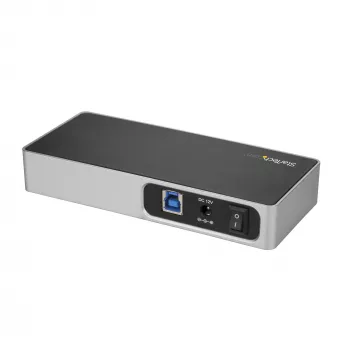 StarTech.com 7 Port USB C Hub mit Schnellladeanschluss – USB-C auf 5x USB-A 2x USB-C (USB 3.0 SuperSpeed 5 Gbit/s) – selbstversorgter USB 3.2 Gen 1 Typ-C-Hub mit Netzteil – Desktop-/Laptop-Hub