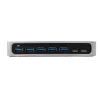 StarTech.com 7 Port USB C Hub mit Schnellladeanschluss – USB-C auf 5x USB-A 2x USB-C (USB 3.0 SuperSpeed 5 Gbit/s) – selbstversorgter USB 3.2 Gen 1 Typ-C-Hub mit Netzteil – Desktop-/Laptop-Hub