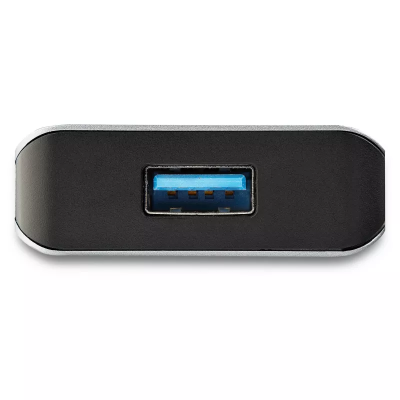 StarTech.com 4 Port USB C Hub mit 2x USB A & 2x USB C – SuperSpeed 10 Gbit/s USB Typ-C 3.1/3.2 Gen 2 Hub – USB-Bus-Stromversorgung – Tragbarer USB-C-auf-USB-Adapter-Hub – Aluminium – 25 cm (9,8 Zoll) Kabel