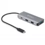 StarTech.com 4-Port-USB-C-Hub mit 3x USB-A & 1x USB-C – SuperSpeed 10 Gbit/s USB Type-C 3.1/3.2 Gen 2 Hub – USB-Bus-Powered – Kompakter USB-C-auf-USB-Adapter-Hub – Tragbarer/Laptop-Hub – Aluminium