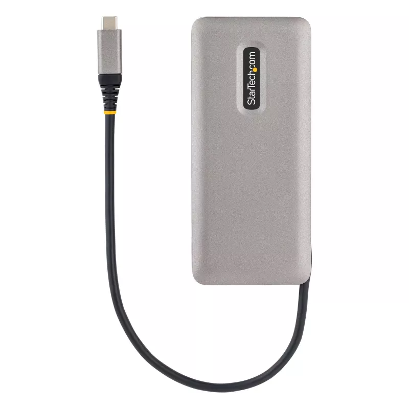 StarTech.com 4-Port USB-C Hub – 1x USB-A & 3x USB-C-Anschlüsse – USB 3.2 Gen 2 (10 Gbit/s) – Bus-betrieben – USB-Typ-C-Hub mit 32 cm umlaufendem Kabel – Tragbarer USB-C-auf-USB-A-Hub