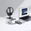 StarTech.com 4-Port USB-C Hub – 1x USB-A & 3x USB-C-Anschlüsse – USB 3.2 Gen 2 (10 Gbit/s) – Bus-betrieben – USB-Typ-C-Hub mit 32 cm umlaufendem Kabel – Tragbarer USB-C-auf-USB-A-Hub