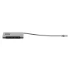 StarTech.com 4-Port USB-C Hub, 4x USB-C-Anschlüsse, USB 3.2 Gen 2 (10Gbit/s) – Tragbarer USB-C-Hub mit 100W Power Delivery Pass-Through – USB Typ-C Hub mit 32 cm Wrap-Around-Kabel