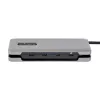 StarTech.com 4-Port USB-C Hub, 4x USB-C-Anschlüsse, USB 3.2 Gen 2 (10Gbit/s) – Tragbarer USB-C-Hub mit 100W Power Delivery Pass-Through – USB Typ-C Hub mit 32 cm Wrap-Around-Kabel
