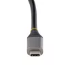 StarTech.com 4-Port USB-C Hub, 4x USB-C-Anschlüsse, USB 3.2 Gen 2 (10Gbit/s) – Tragbarer USB-C-Hub mit 100W Power Delivery Pass-Through – USB Typ-C Hub mit 32 cm Wrap-Around-Kabel
