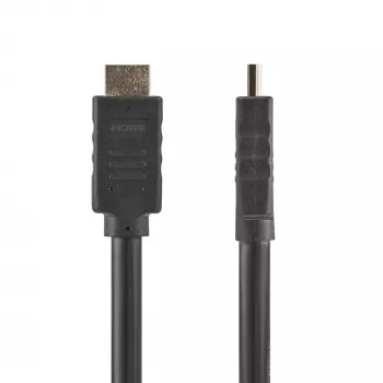 StarTech.com 50ft (15m) HDMI 2.0 Kabel - 4K 60Hz Aktives HDMI Kabel - CL2 zertifiziert für Wandinstallation - Langes, robustes High Speed UHD HDMI Kabel - HDR, 18 Gbit/s - Stecker zu Stecker Kabel - Schwarz