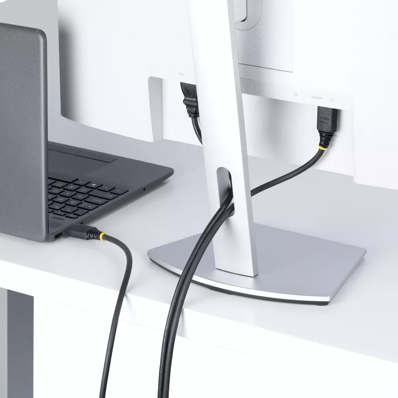 StarTech.com 1m (3.3ft) Premium zertifiziertes Hochgeschwindigkeits-HDMI-Kabel, 4K 60Hz/1440p 144Hz, HDR10/HDCP 2.2/ARC, 18Gbit/s, UHD HDMI 2.0 Kabel für TV/Monitor/Anzeige, TPE-Mantel