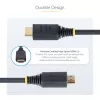 StarTech.com 1m (3.3ft) Premium zertifiziertes Hochgeschwindigkeits-HDMI-Kabel, 4K 60Hz/1440p 144Hz, HDR10/HDCP 2.2/ARC, 18Gbit/s, UHD HDMI 2.0 Kabel für TV/Monitor/Anzeige, TPE-Mantel