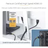 StarTech.com 3m (10ft) Premium Certified High Speed HDMI Kabel, 4K 60Hz/1440p 144Hz, HDR10/HDCP 2.2/ARC, 18Gbps, UHD HDMI 2.0 Cord for TV/Monitor/Display, TPE Jacket