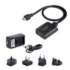 StarTech.com 2-Port HDMI-Splitter, 4K 60Hz HDMI 2.0 Video, 4K HDMI-Splitter 1 In 2 Out, 1x2 HDMI Display/Ausgangs-Splitter, HDR/HDCP, 50 cm integriertes HDMI-Kabel