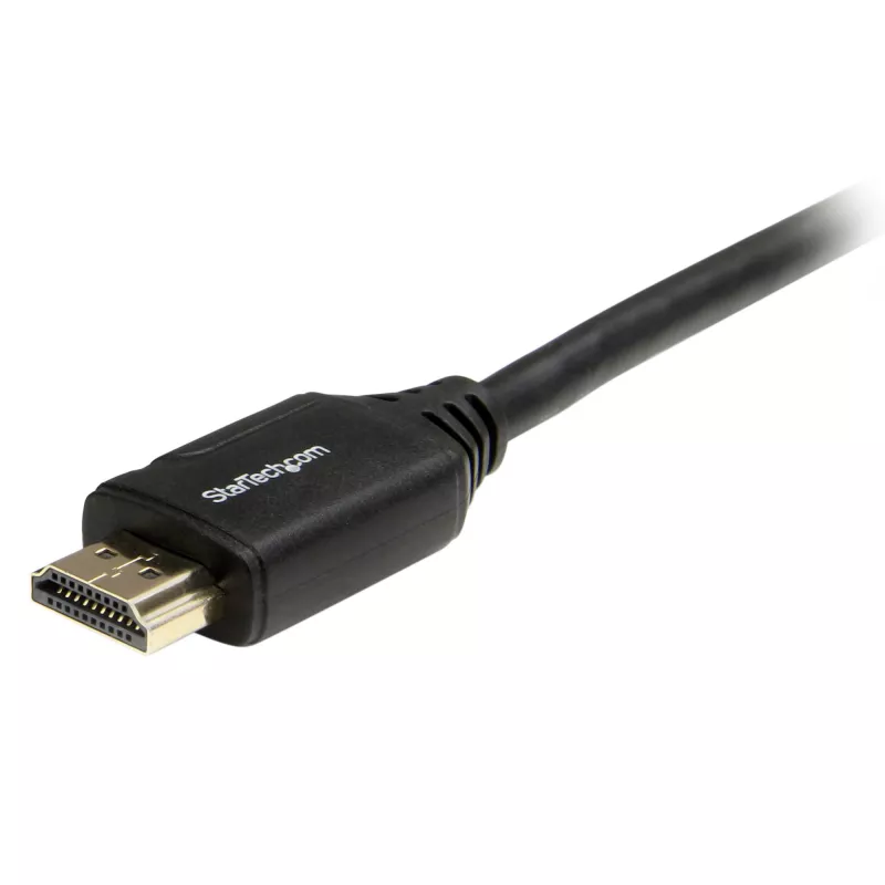 StarTech.com 0,9m (3ft) Premium Zertifiziertes HDMI 2.0 Kabel mit Ethernet - High Speed Ultra HD 4K 60Hz HDMI Kabel HDR10 - HDMI Kabel (Stecker/Stecker) - Für UHD Monitore, TVs, Displays