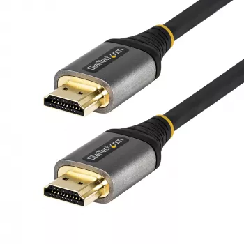 StarTech.com 6ft (2m) HDMI 2.1 Kabel 8K - Zertifiziertes Ultra High Speed HDMI Kabel 48Gbps - 8K 60Hz/4K 120Hz HDR10+ eARC - Ultra HD 8K HDMI Kabel - Monitor/TV/Anzeige - Flexibler TPE-Mantel