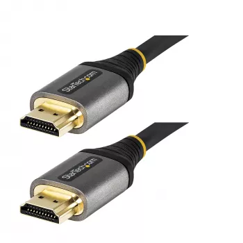 StarTech.com 16ft (5m) HDMI 2.1 Kabel 8K – Zertifiziertes Ultra-High-Speed-HDMI-Kabel 48 Gbit/s – 8K 60Hz/4K 120Hz HDR10+ eARC – Ultra HD 8K HDMI Kabel – Monitor/TV/Display – Flexibler TPE-Mantel