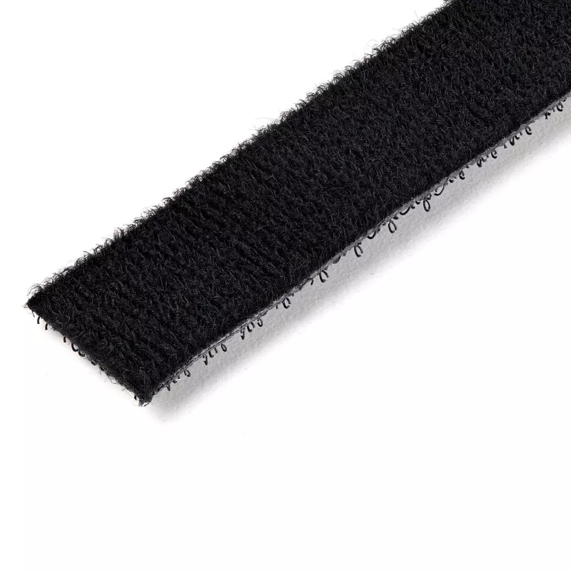 StarTech.com 100 ft Klettband-Rolle – wiederverwendbare Kabelbinder zum Zuschneiden – industrielles Kabelbefestigungsband in Großpackung / verstellbare Stoffumwicklung schwarz / wiederverwendbare selbsthaftende Kabelmanagementbänder