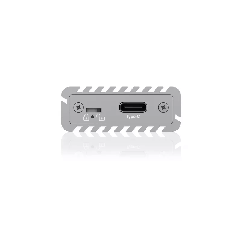 ICY BOX IB-1817Ma-C31 SSD-Gehäuse Silber M.2