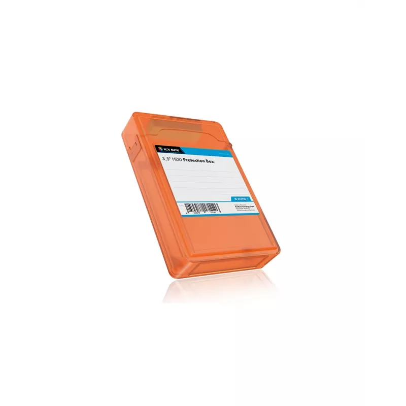 ICY BOX IB-AC602b-6 Taschenetui Kunststoff Blau, Grün, Grau, Orange, Rot, Weiß